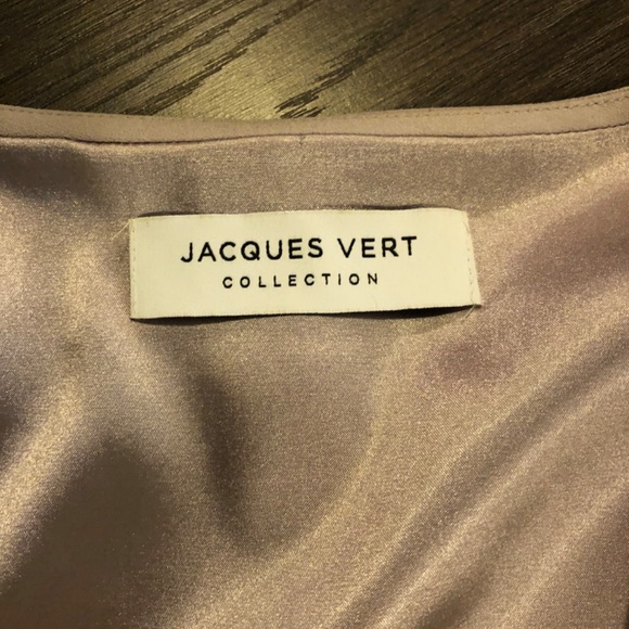 Kimono style Jacques Vert Embroidered lilac jacket - Picture 6 of 9